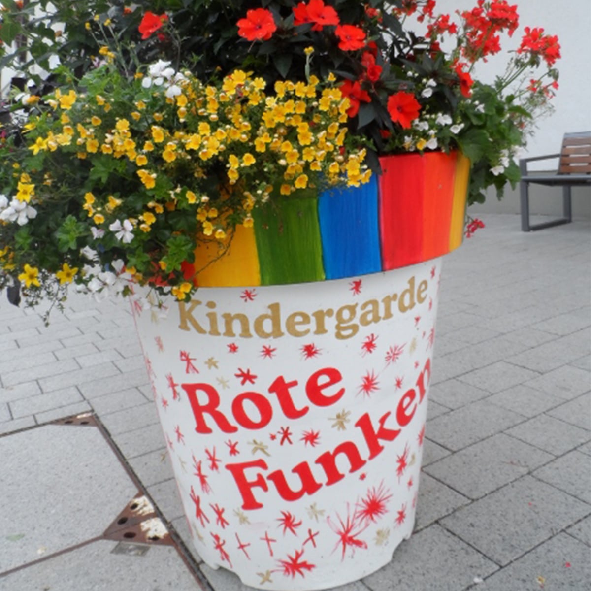 Pots de fleurs Extravase customisés