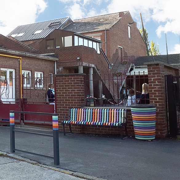 L’aménagement d’une rue aux abords d’une école : sécurisation de l’accès