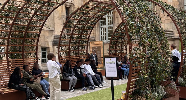 Ombre et végétalisation éco-conçue : FreshCity