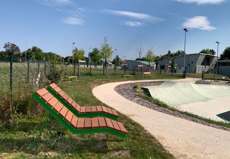 Aménager une coulée verte avec la gamme SYNERGIE