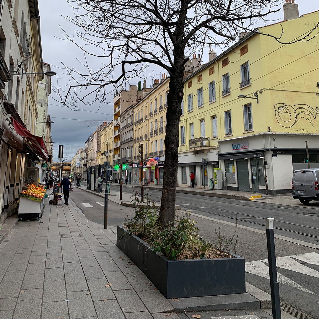 Aménagement urbain à Saint-Étienne