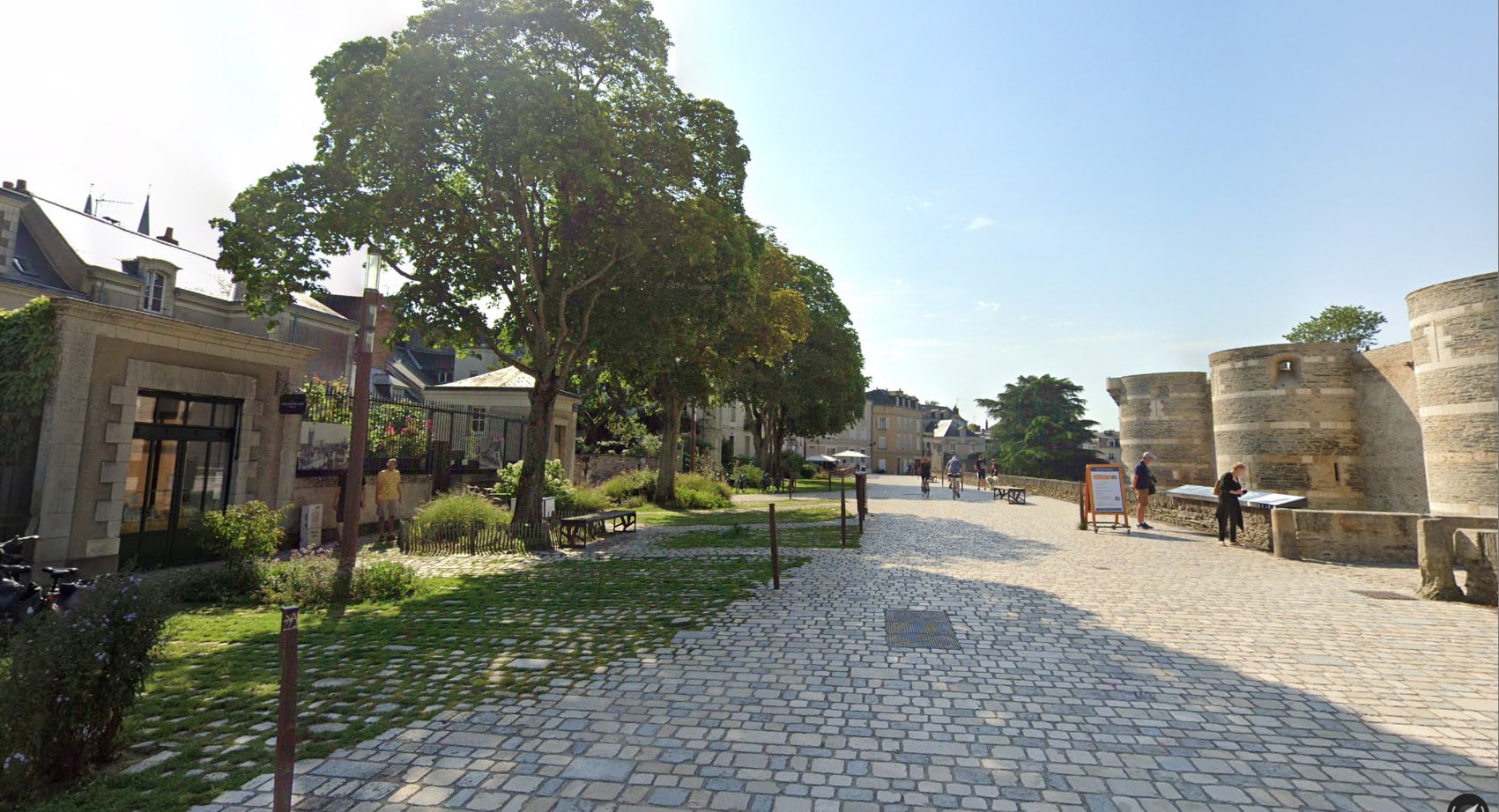 Aménagement d'une promenade à Angers