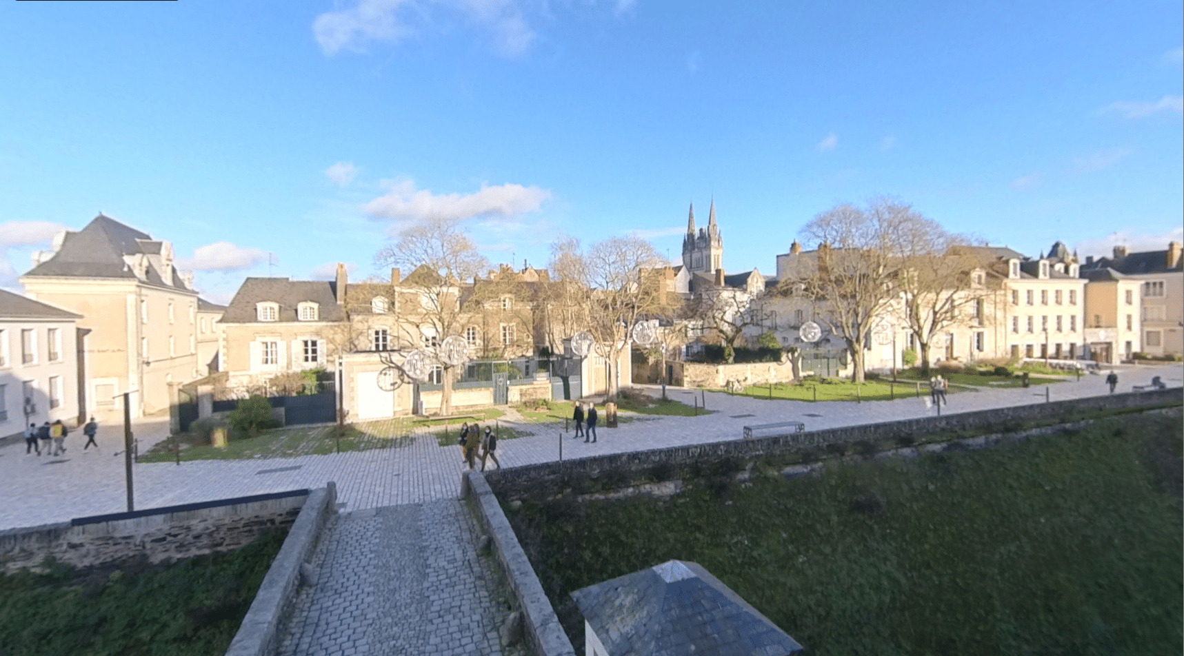 Aménagement d'une promenade à Angers