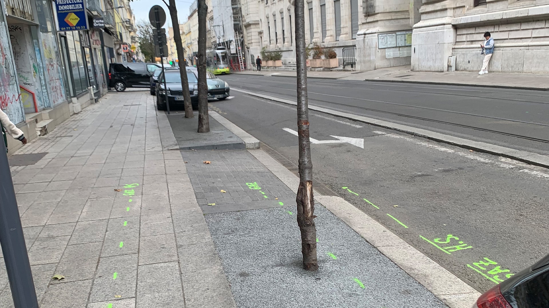 Aménagement urbain à Saint-Étienne