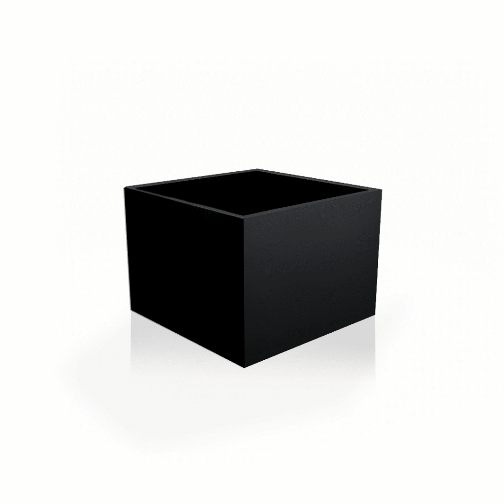 Bac avec fond soudé carré