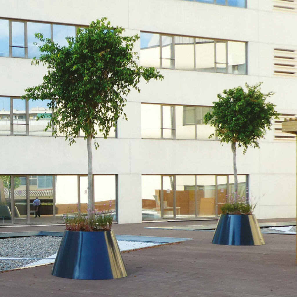 Bac de fleurissement conique - Contrario