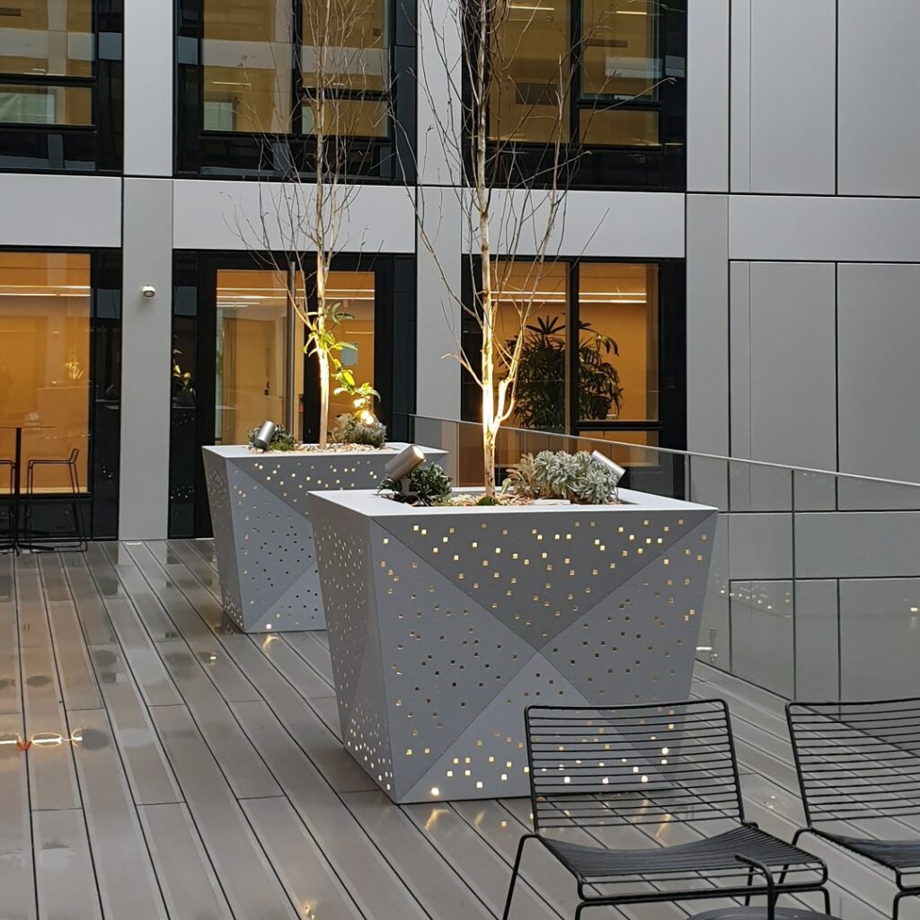 Bac de Fleurissement - Mosaïque