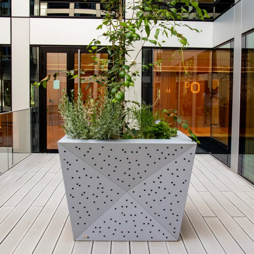 Bac de Fleurissement - Mosaïque