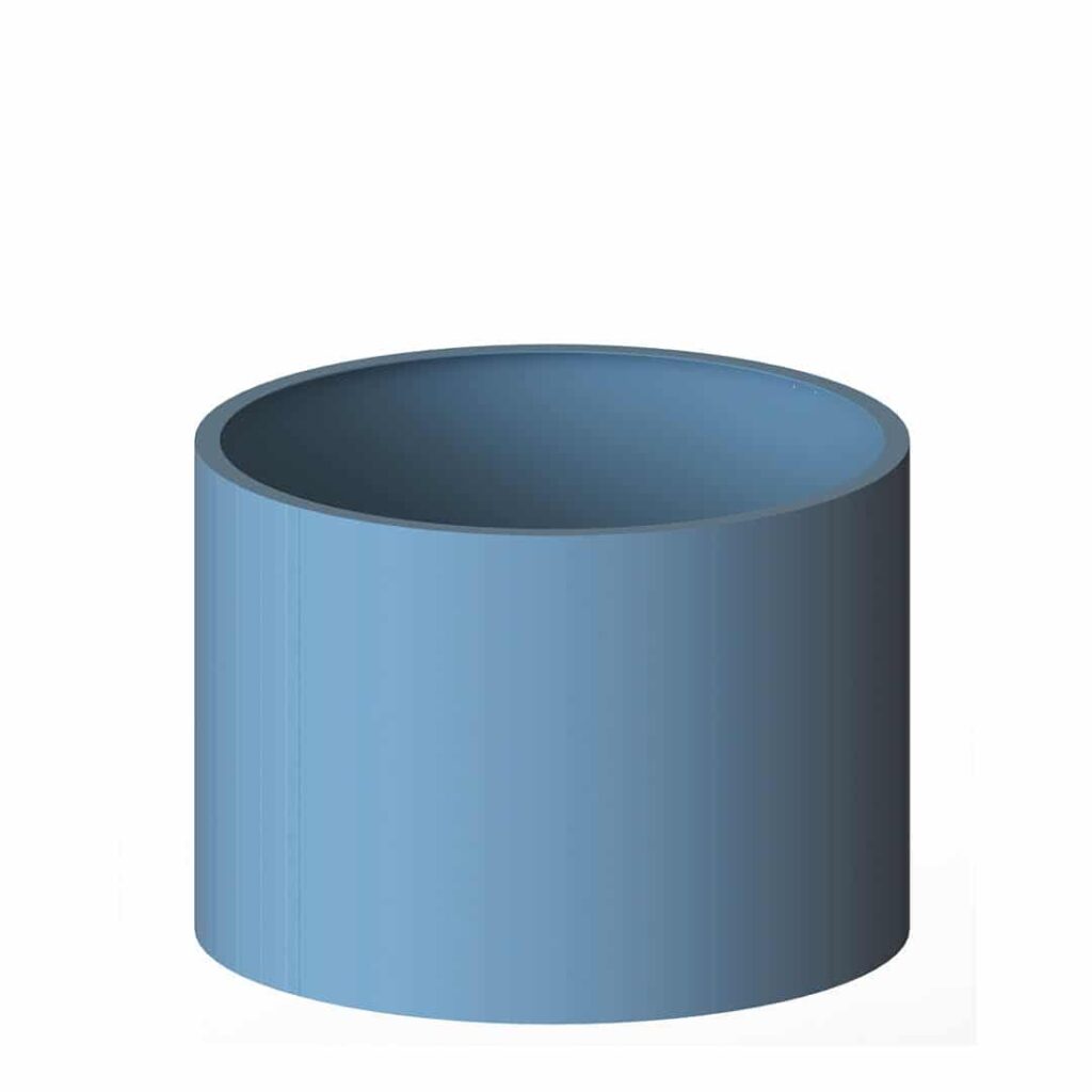 Bac de Fleurissement cylindrique - Patine