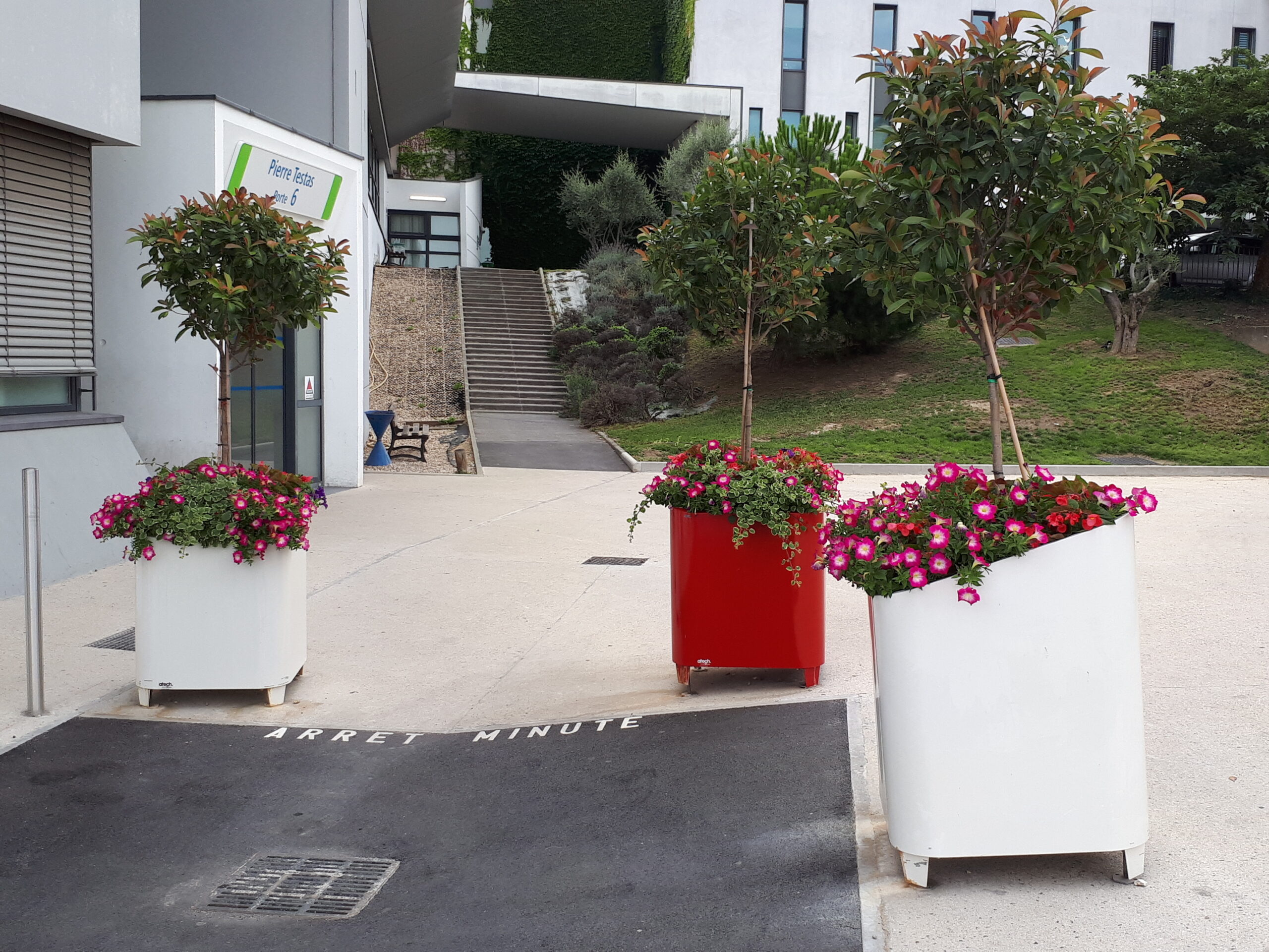 Bac à plantes biseauté – Biso