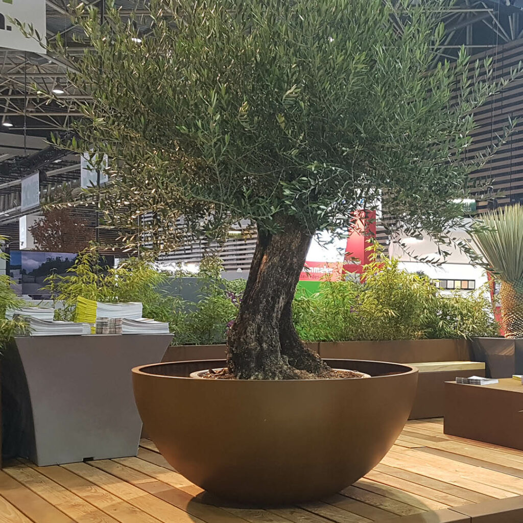 Bac de Fleurissement demi boule - SQUARE