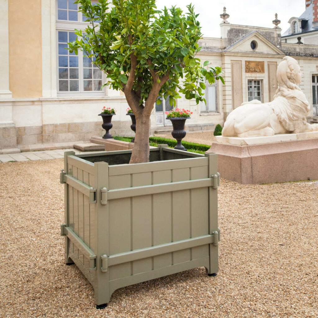 Bac d'Orangerie tôle pliée - Classique