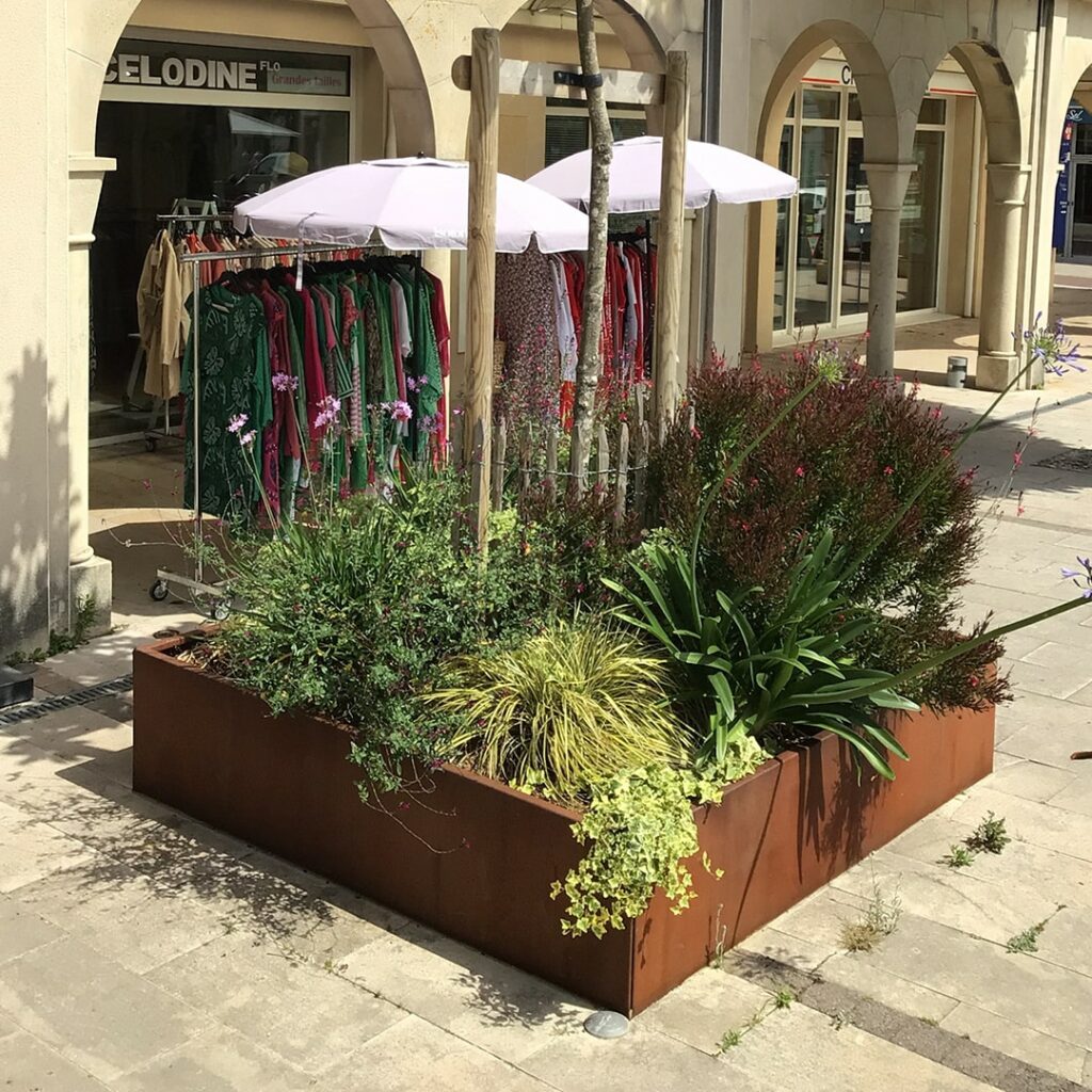 Bac sans fond panneauté carré