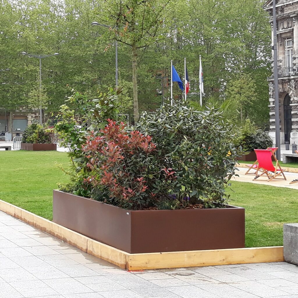 Bac sans fond panneauté rectangle