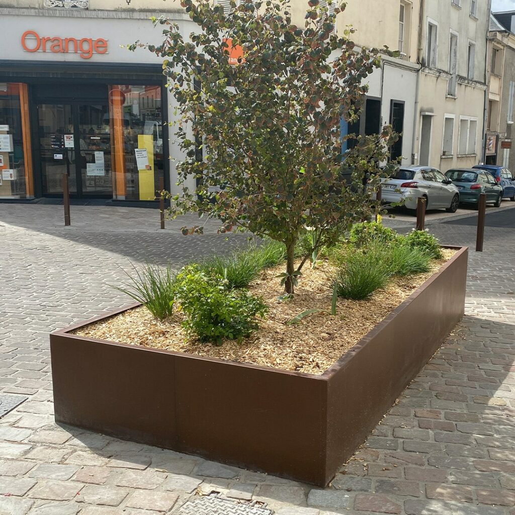 Bac sans fond panneauté rectangle