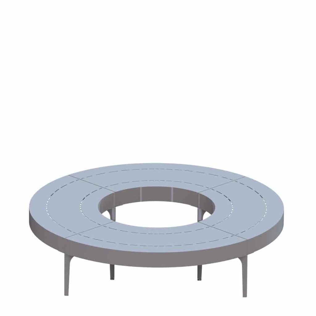 Banquette circulaire - A-LINÉA