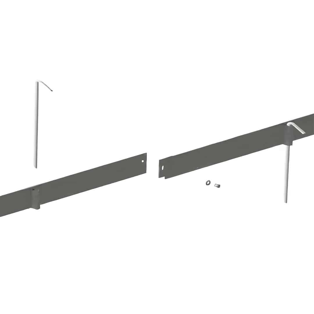 Bordure droite – Acier galvanisé à chaud – 3 ML
