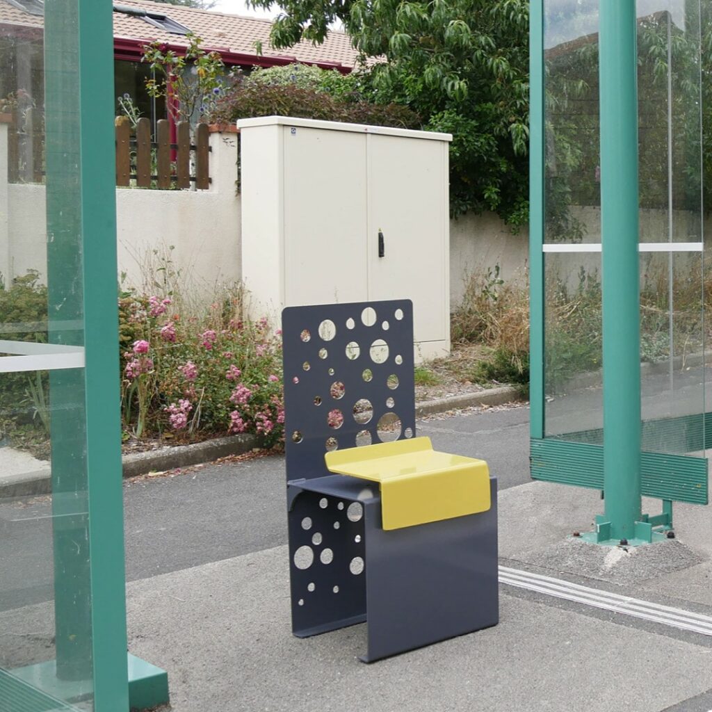 Chaise urbaine - SQUARE