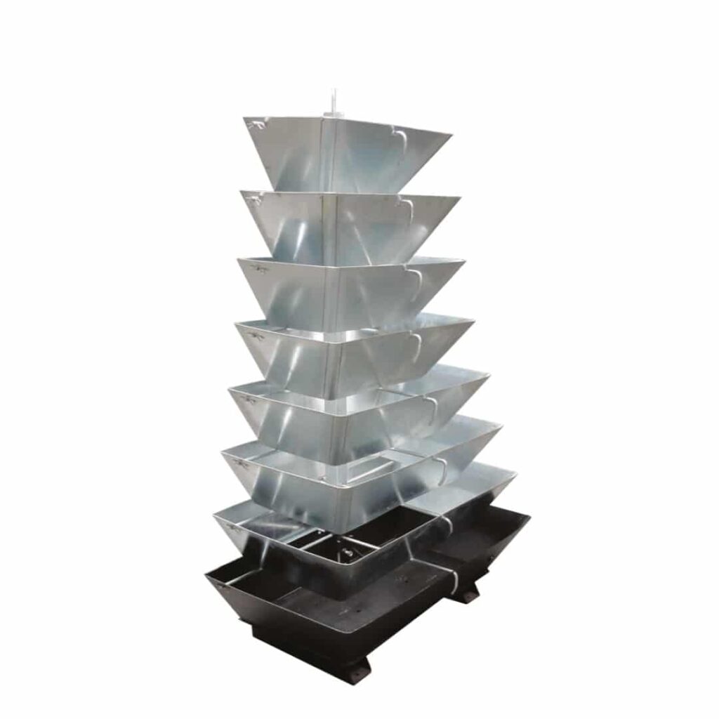 Colonne fleurissement – Cascade