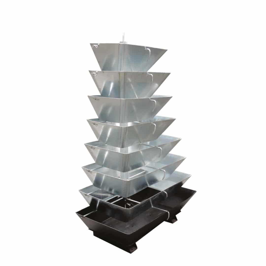 Colonne fleurissement – Cascade