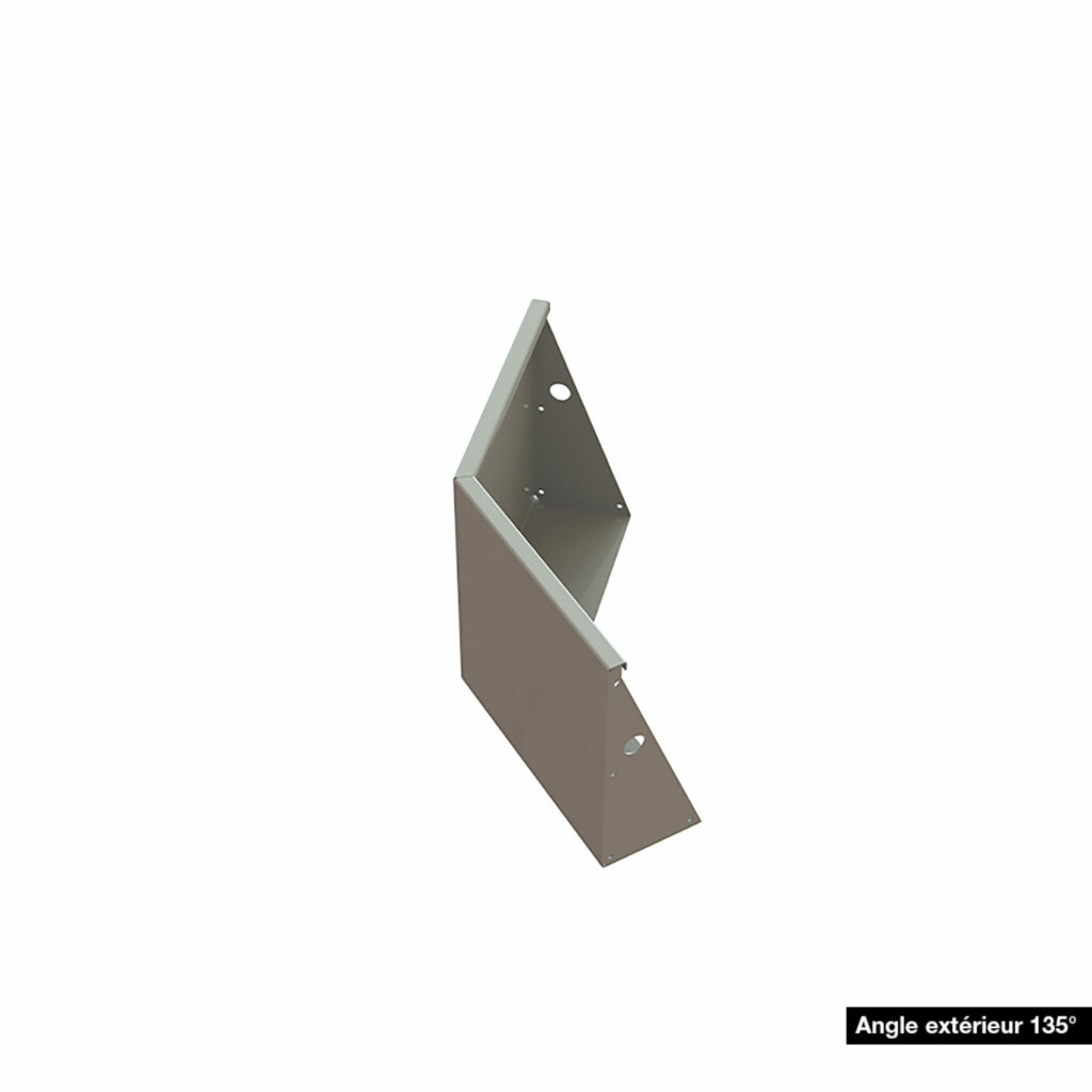 Angle costière - Aluminium peint