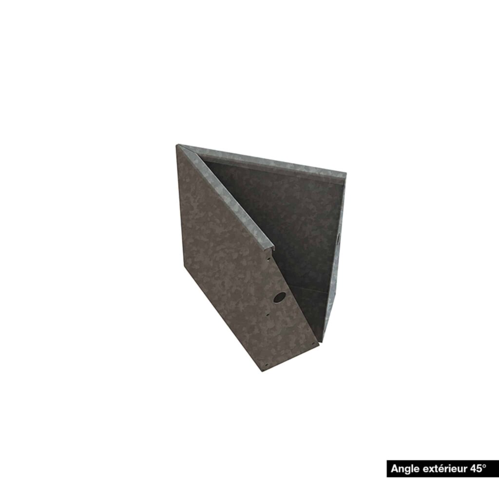 Angle costière - Acier galvanisé