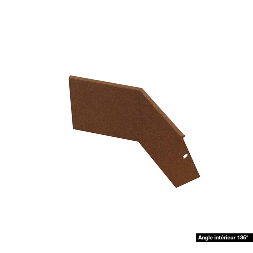 Angle costière - Acier corten