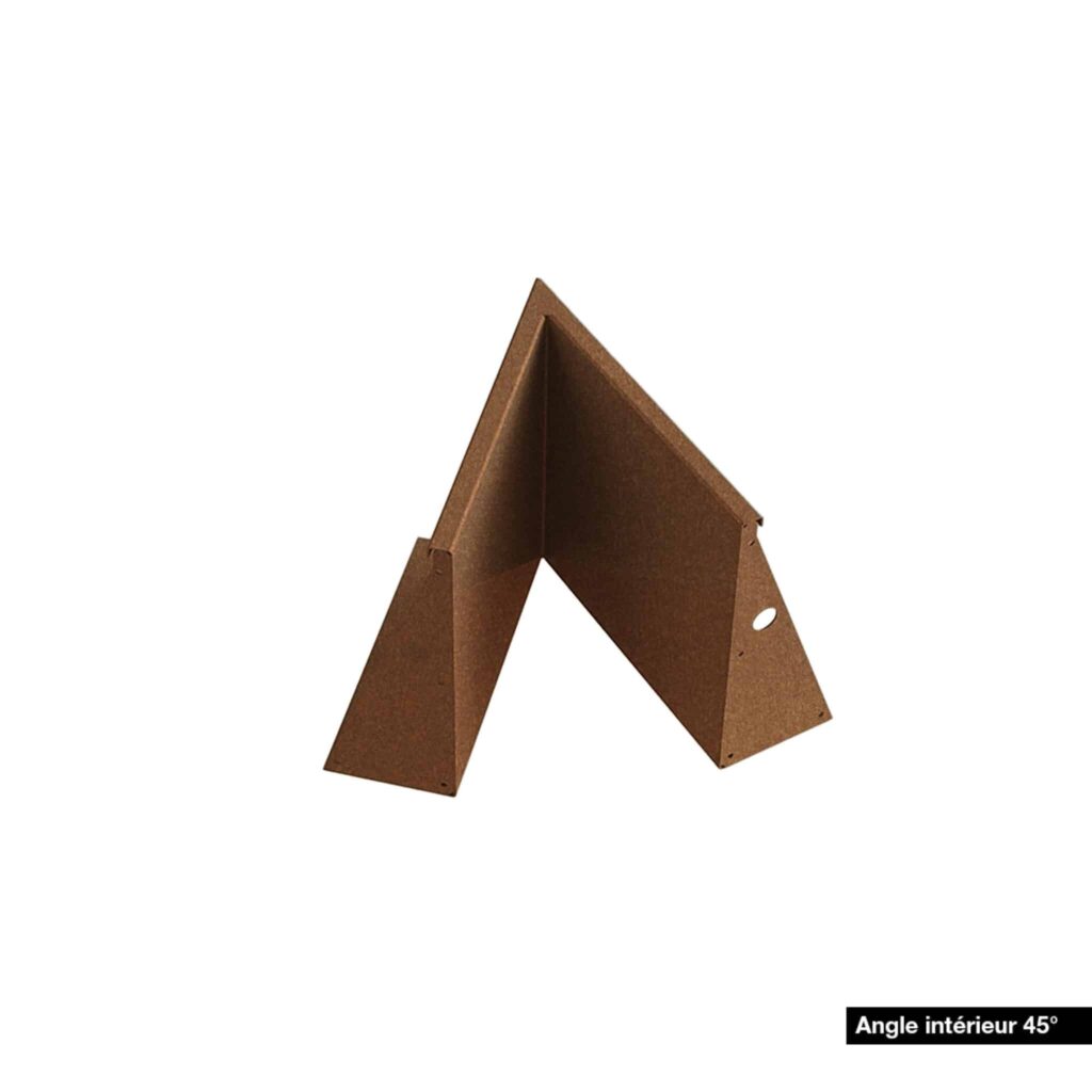 Angle costière - Acier corten