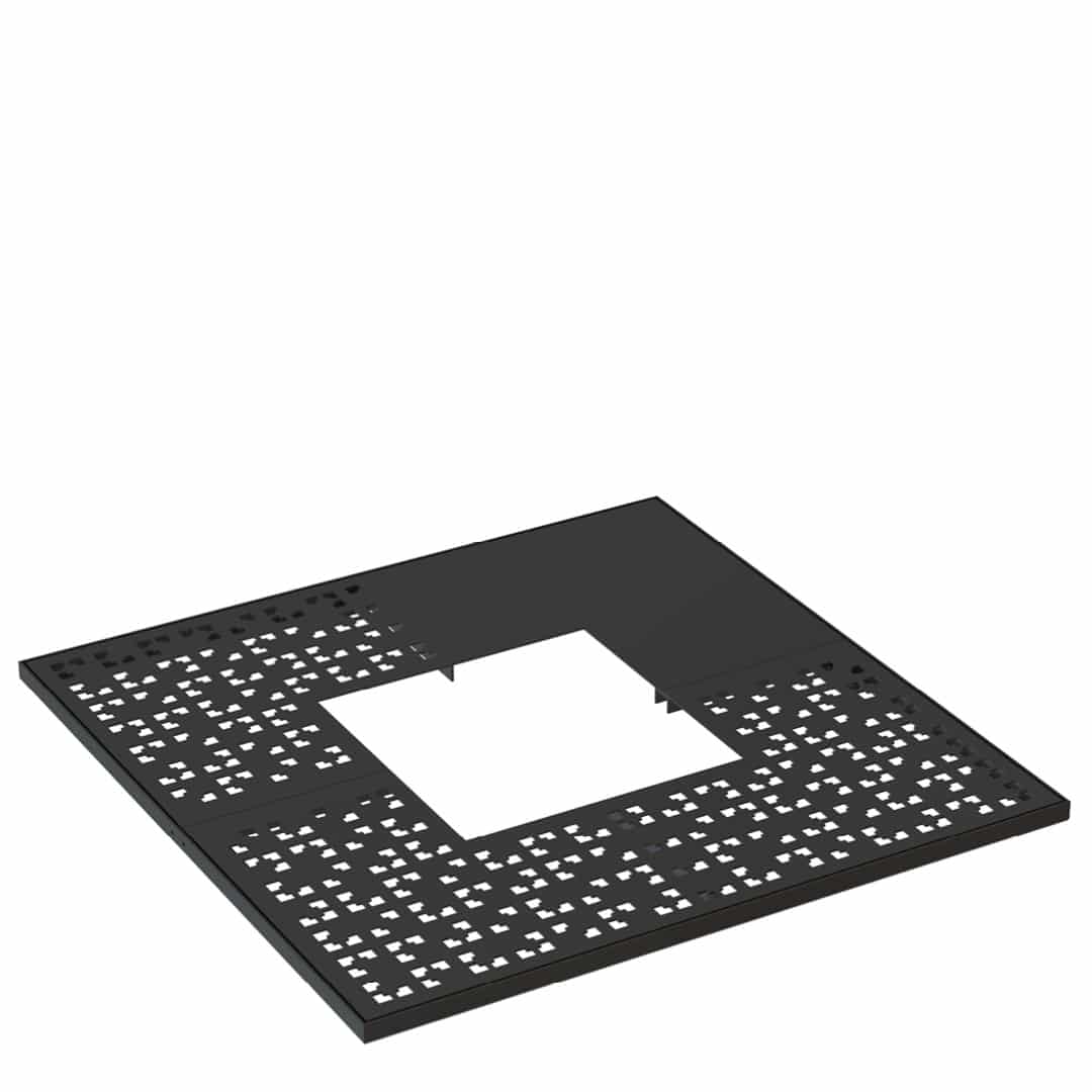 Grille d´Arbre acier – HEDERA