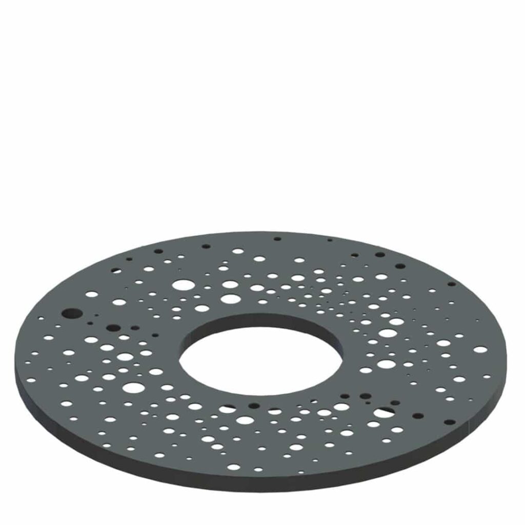 Grille d´Arbre acier - SQUARE