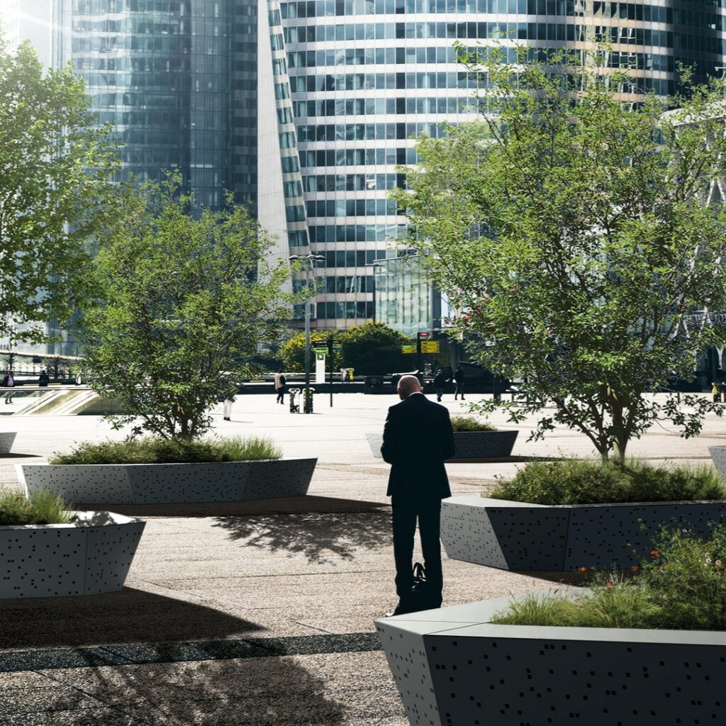 Jardin urbain - Mosaïque