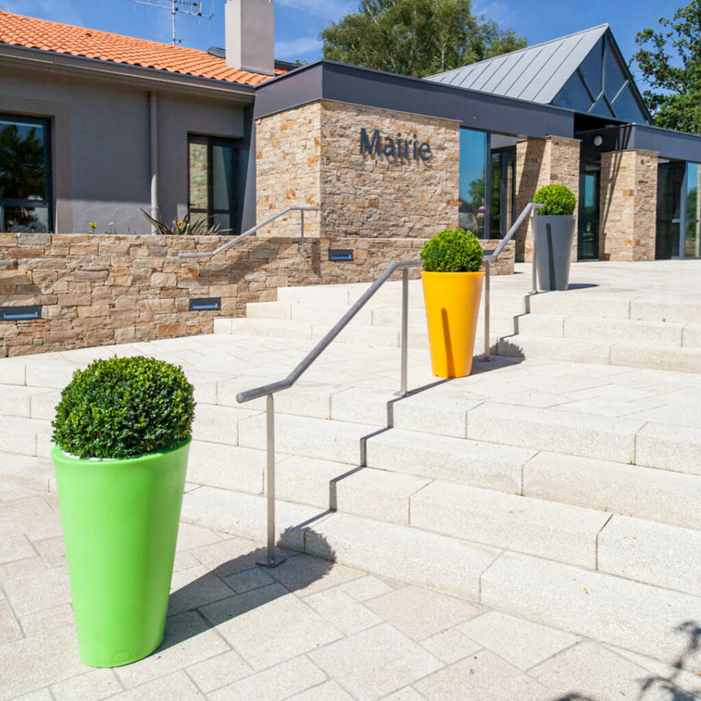 Pot de Fleurs plastique recyclable - Amphor