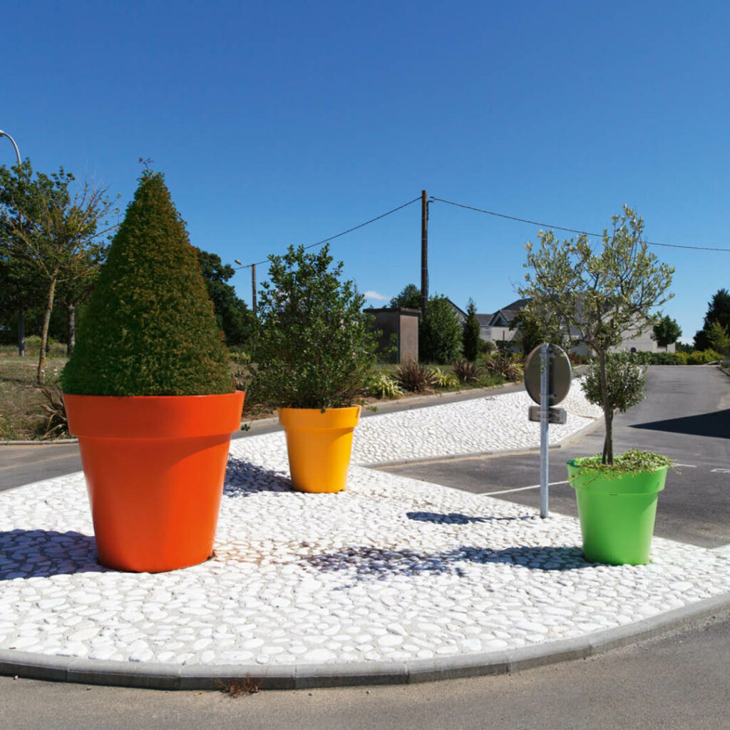 Pot de Fleurs plastique recyclable - Extravase