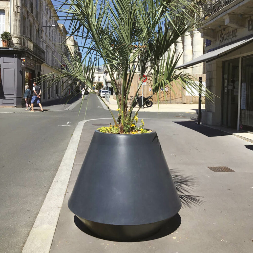 Pot de Fleurs plastique recyclable - Saphir