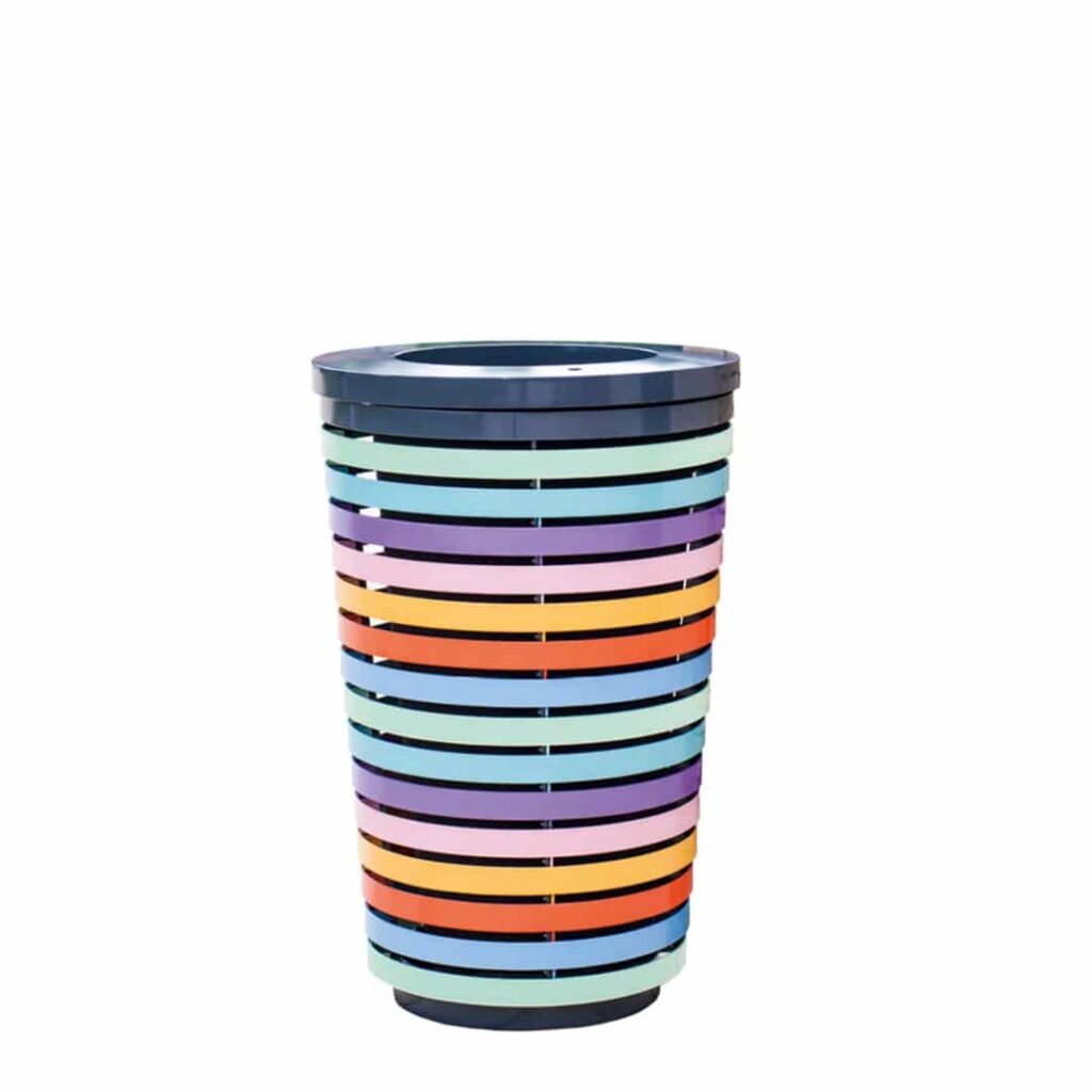 Poubelle Publique – PASTEL