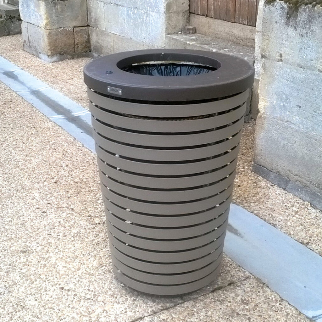 Poubelle Publique - PASTEL