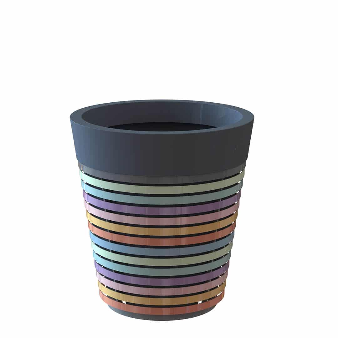 Bac de Fleurissement conique – PASTEL