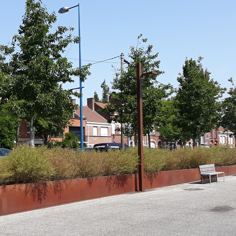 Costière - Acier corten