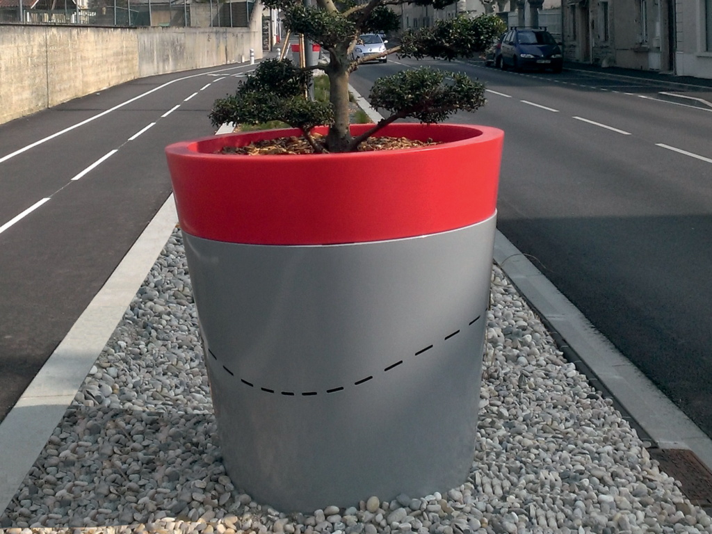 Bac à plantes conique – A-Linéa