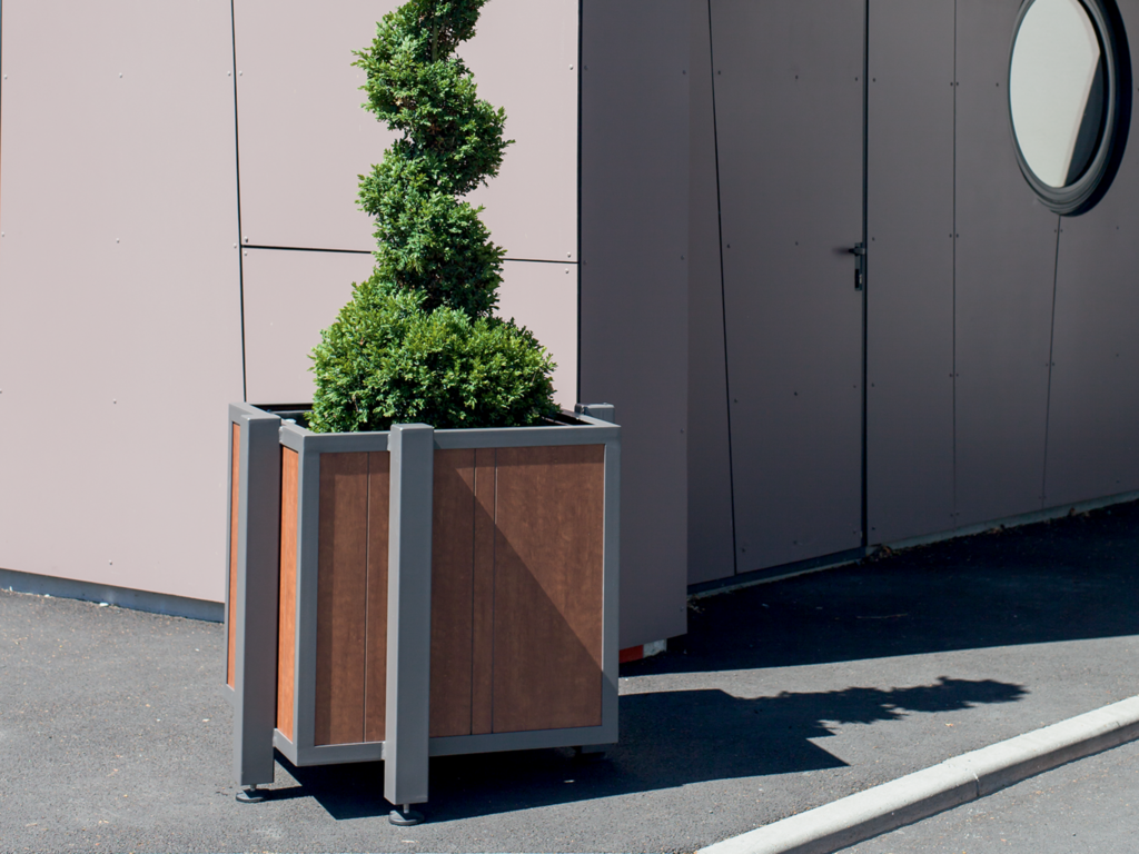 Bac à plantes bois stratifié – Asyma