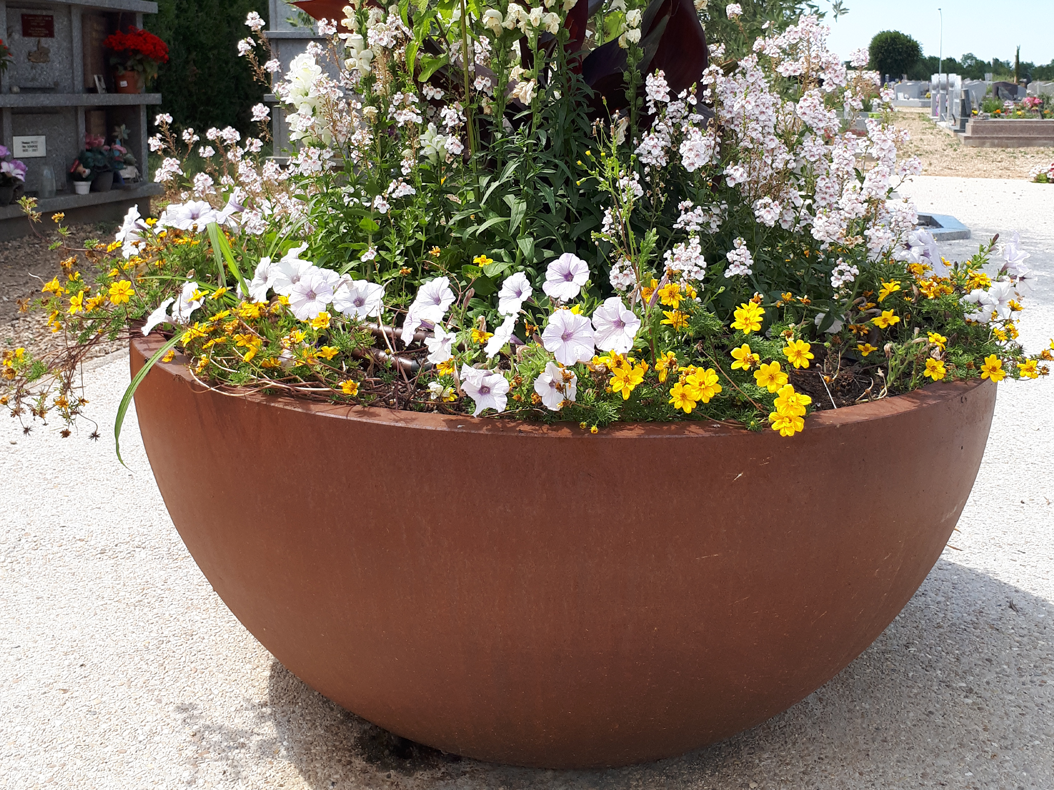 Bac à plantes – Square