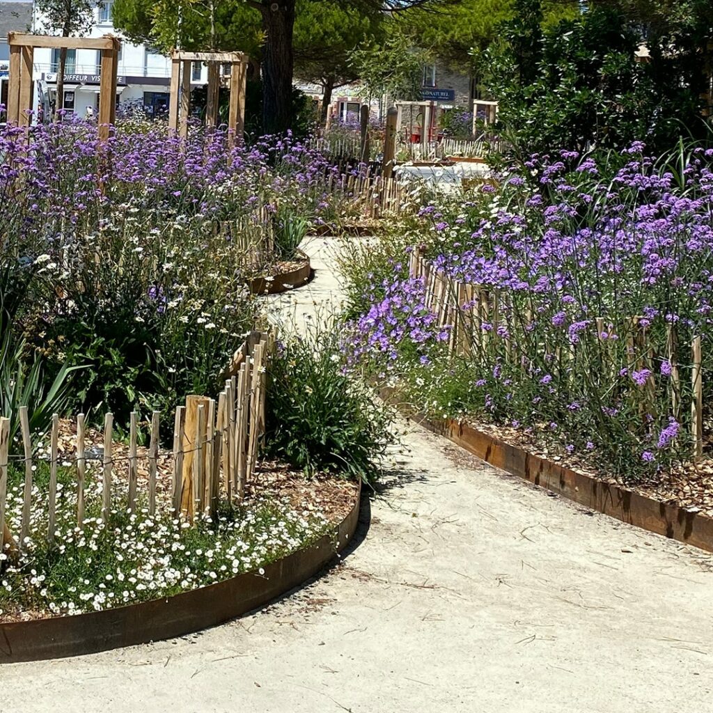 Bordure droite - Acier corten brut - 3 ML