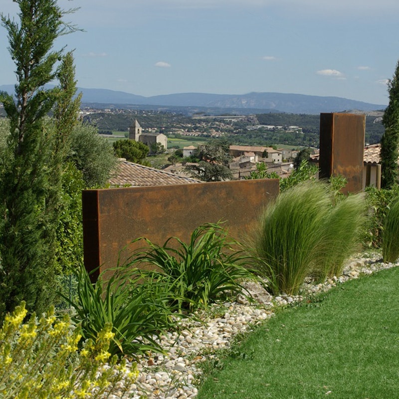 Brise vue - Acier corten