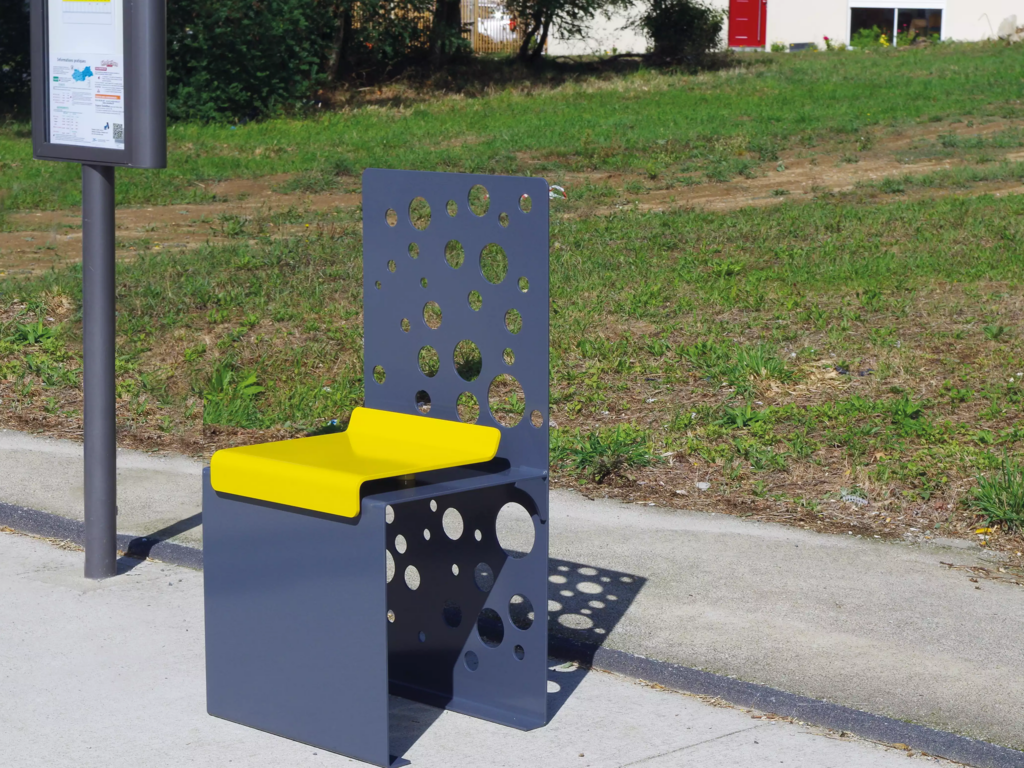 Chaise urbaine – Square