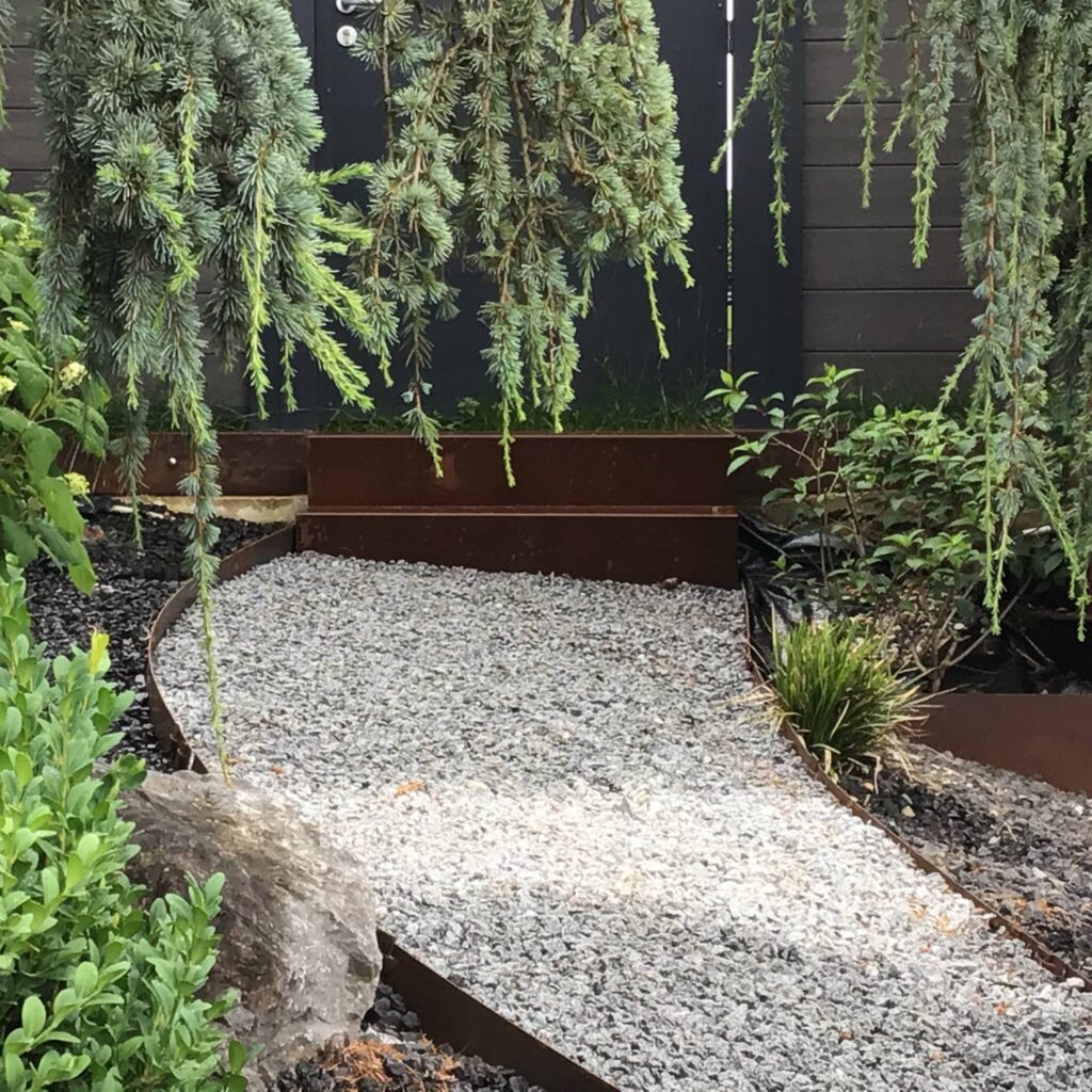 Escaliers - Acier corten