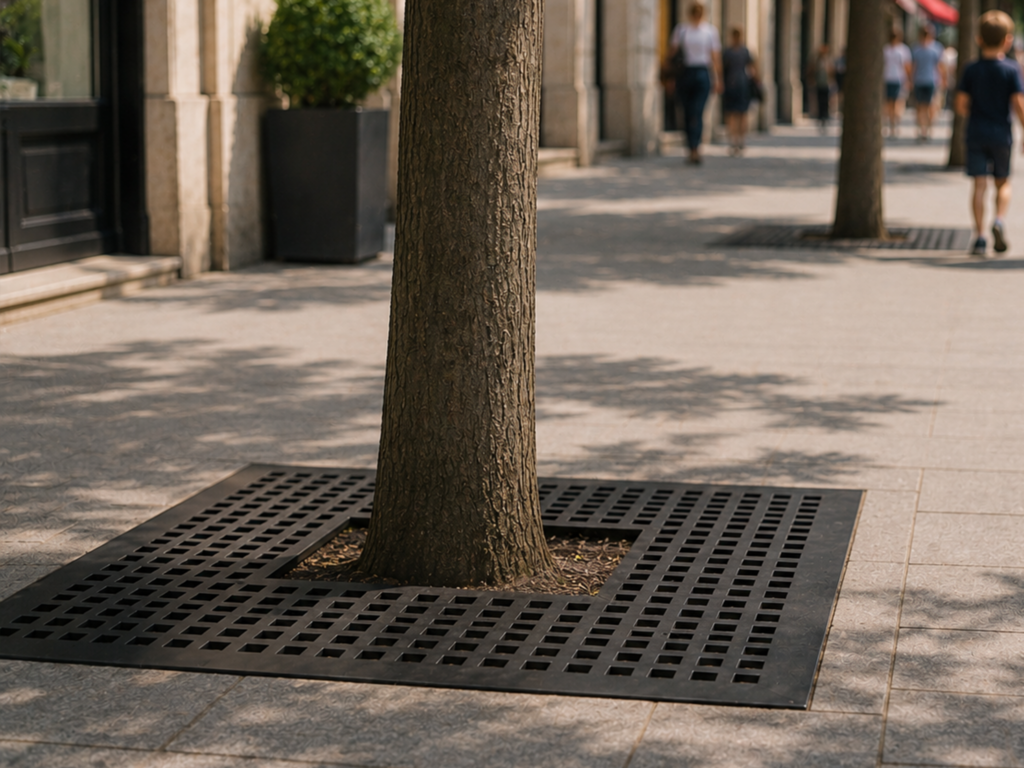 Grille d´Arbre acier – Dualis