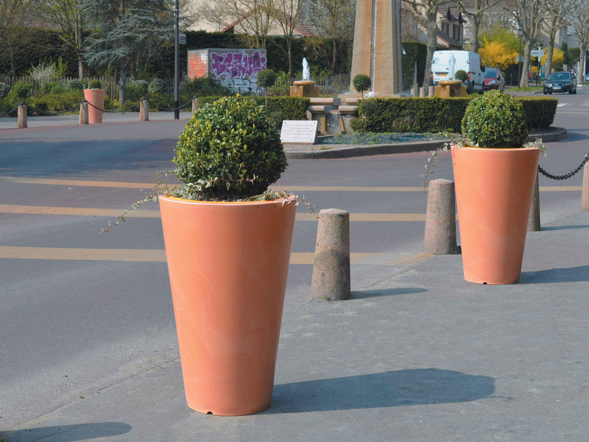 Pot de Fleurs plastique recyclable – Amphor
