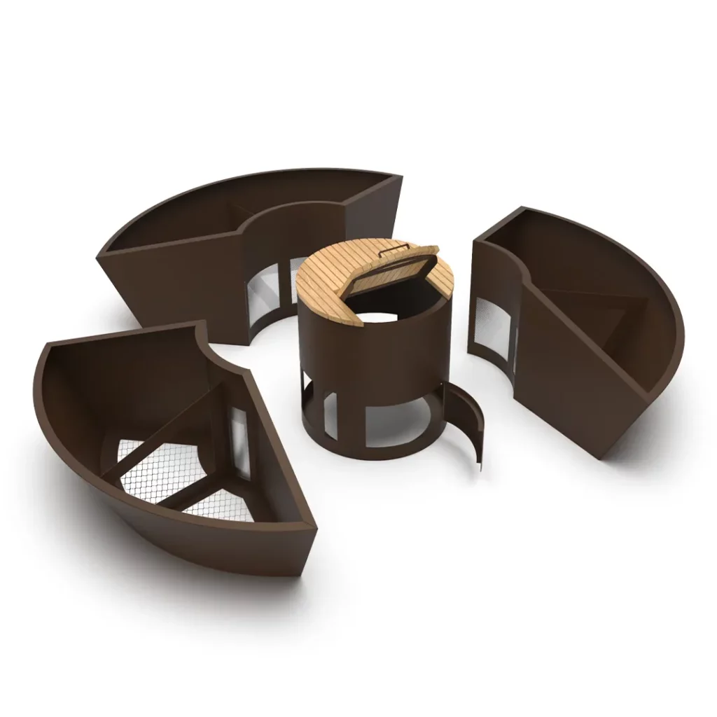 Composteur public - Idylle