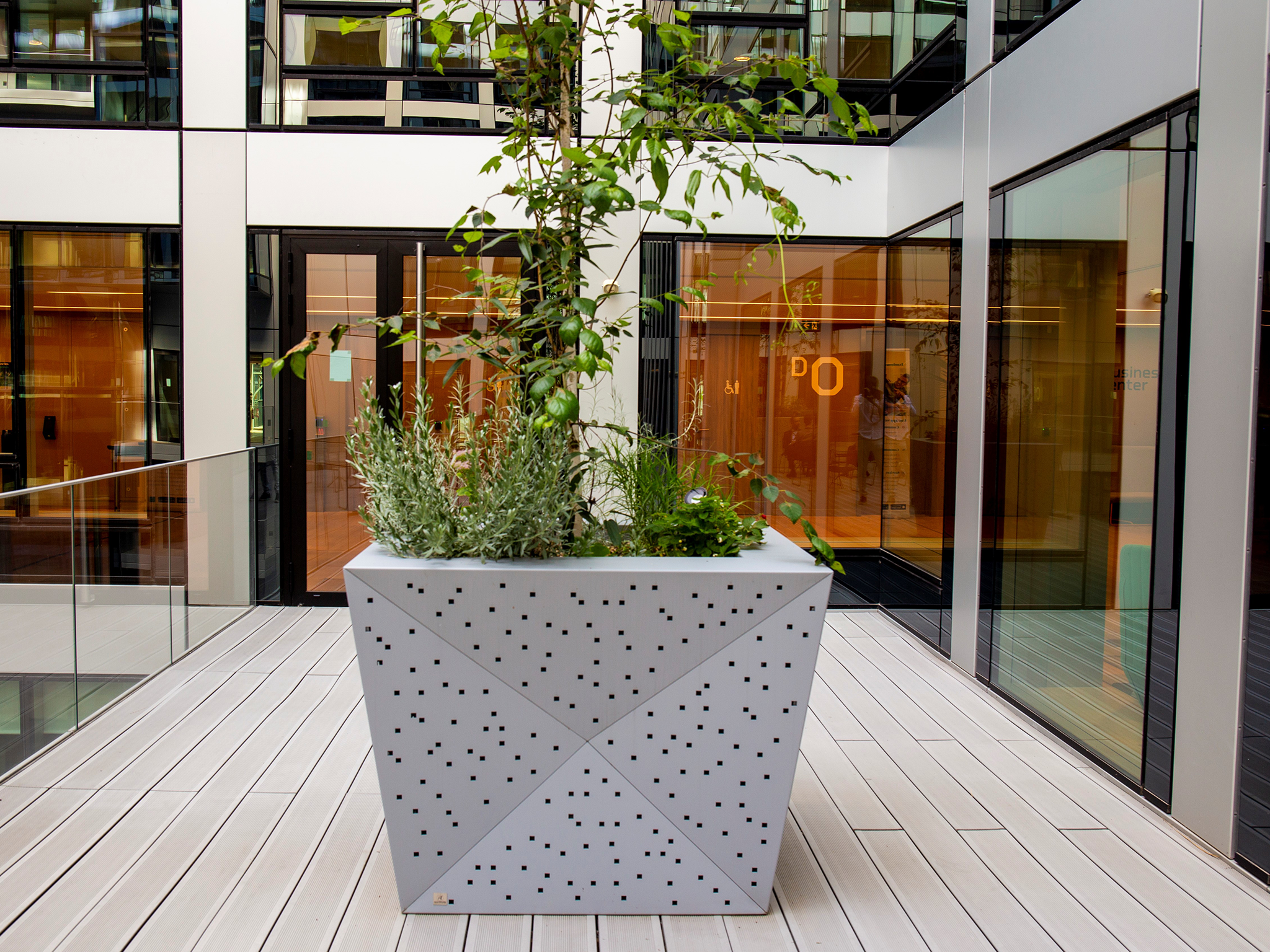 Bac à plantes – Mosaïque