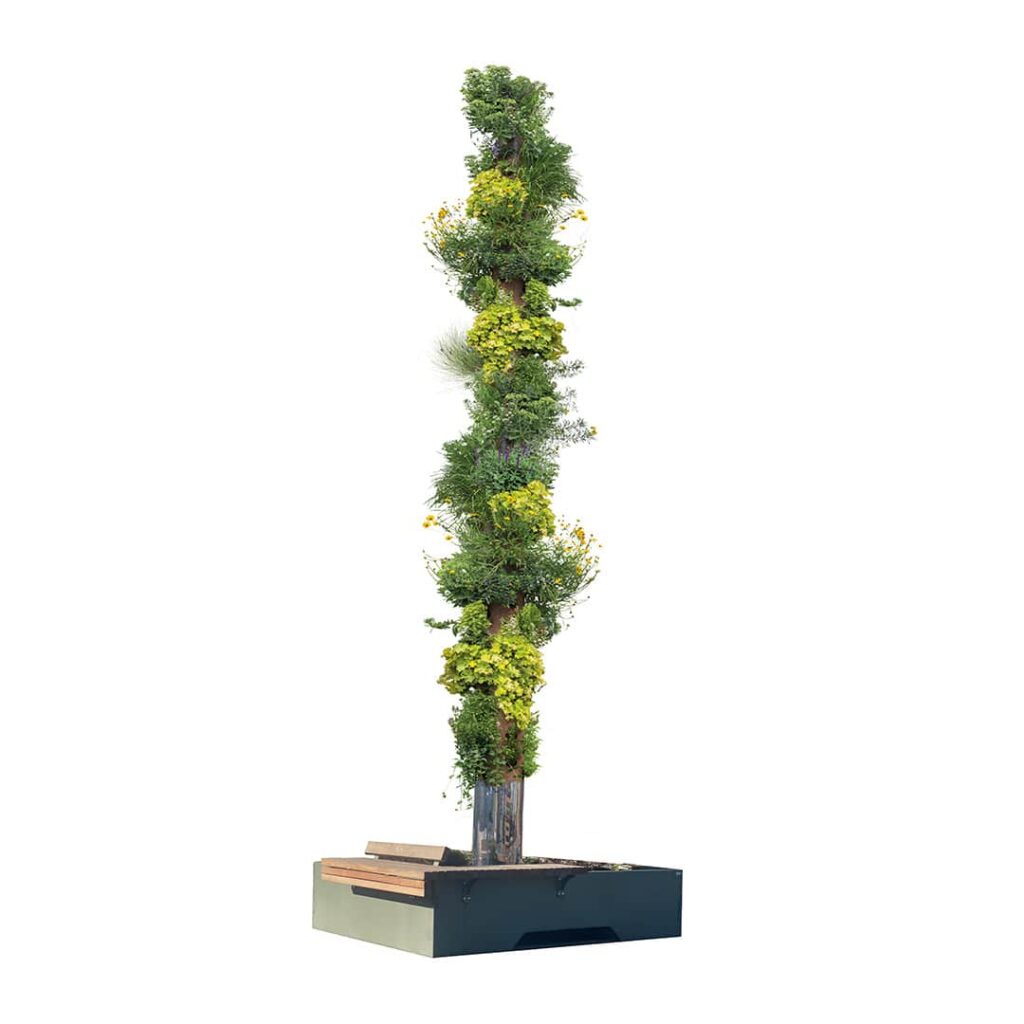 Colonne végétalisée Mube